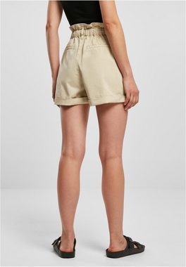 URBAN CLASSICS Stoffhose Damen Ladies Paperbag Shorts (1-tlg)