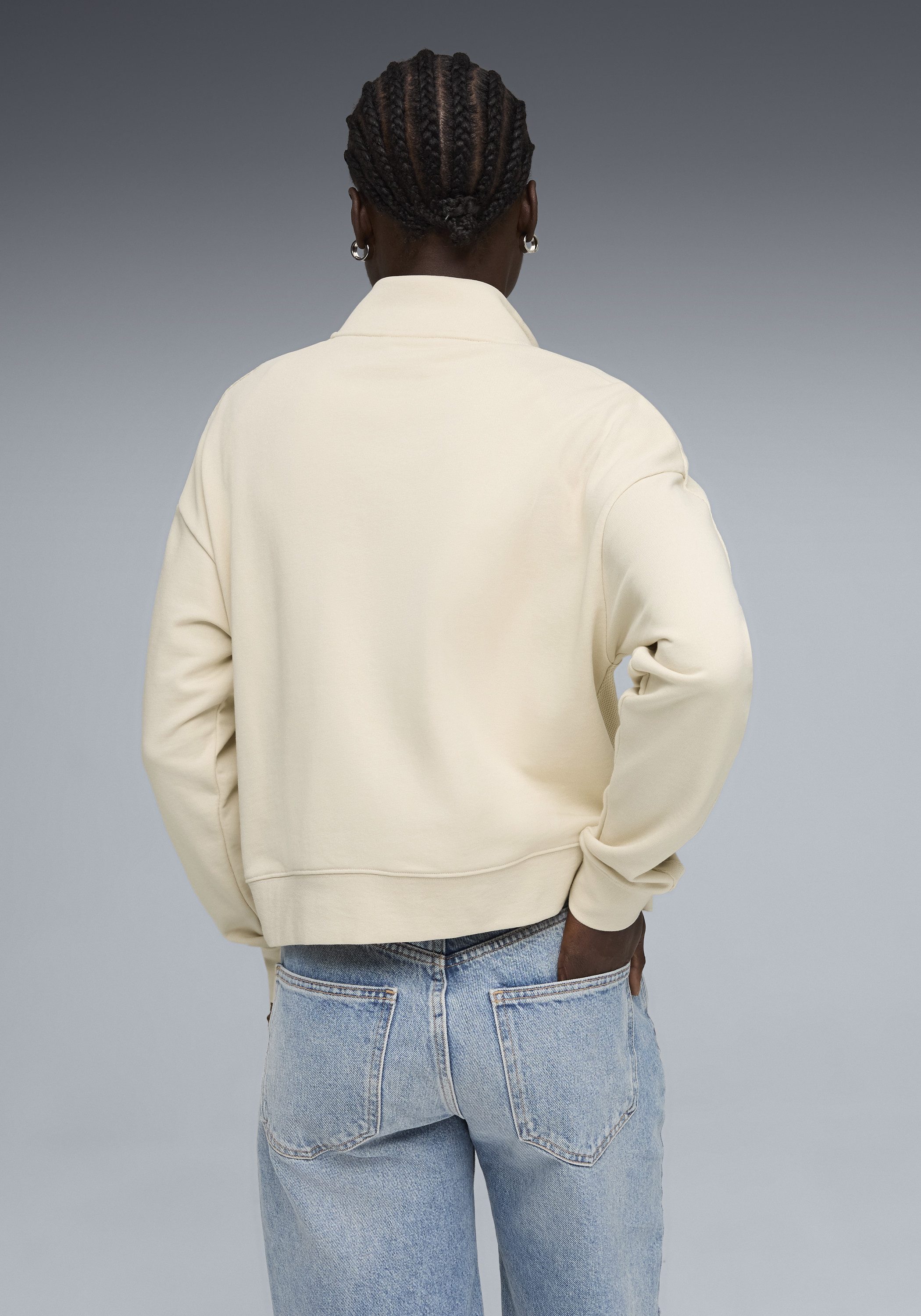 PUMA Langarmshirt CLASS RELAXED HALF-ZIP CREW mit Stehkragen, mit Reißversc günstig online kaufen
