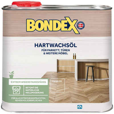 Bondex Holzöl HARTWACHSÖL, Natur, 0,75 Liter Inhalt