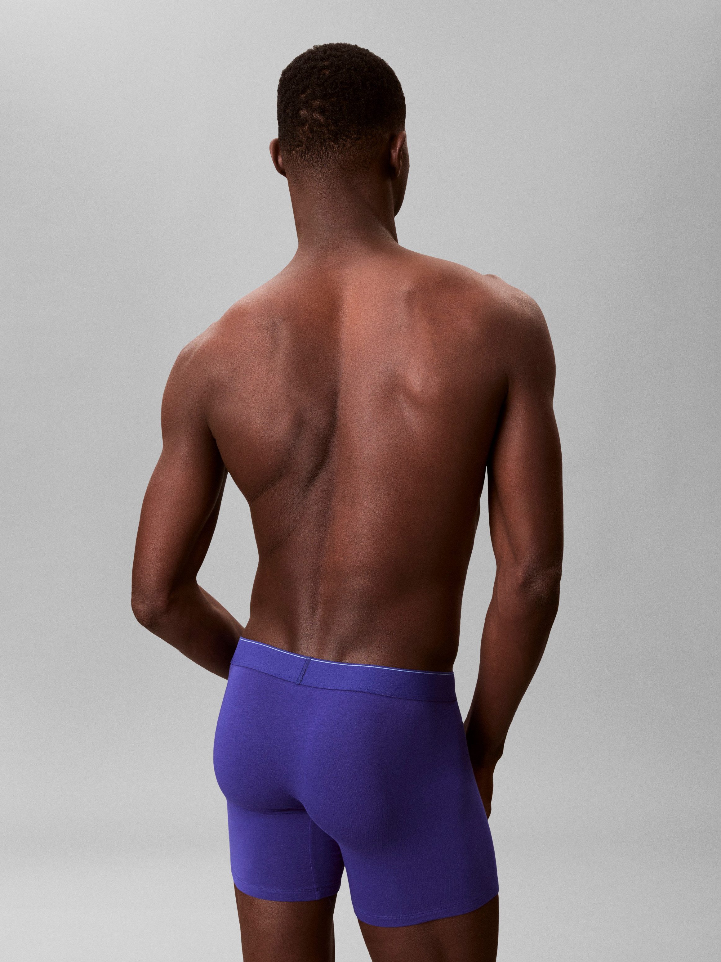 Calvin Klein Underwear Boxershorts Boxer Brief 3PK (Packung, 3er-Pack) Körpernahe Passform mit elastischem Bund