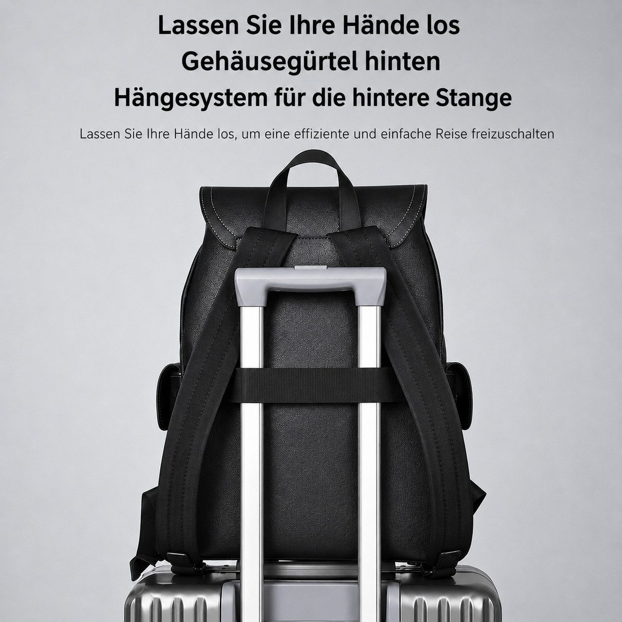 ibettertec Laptoprucksack Rucksack Herren,Schulrucksack,Groß Laptop Rucksack Damen 15,6 Zoll (Schulrucksack Teenager Wasserabweisend, Laptop Rucksack mit Anti D – Bild 4 von 5