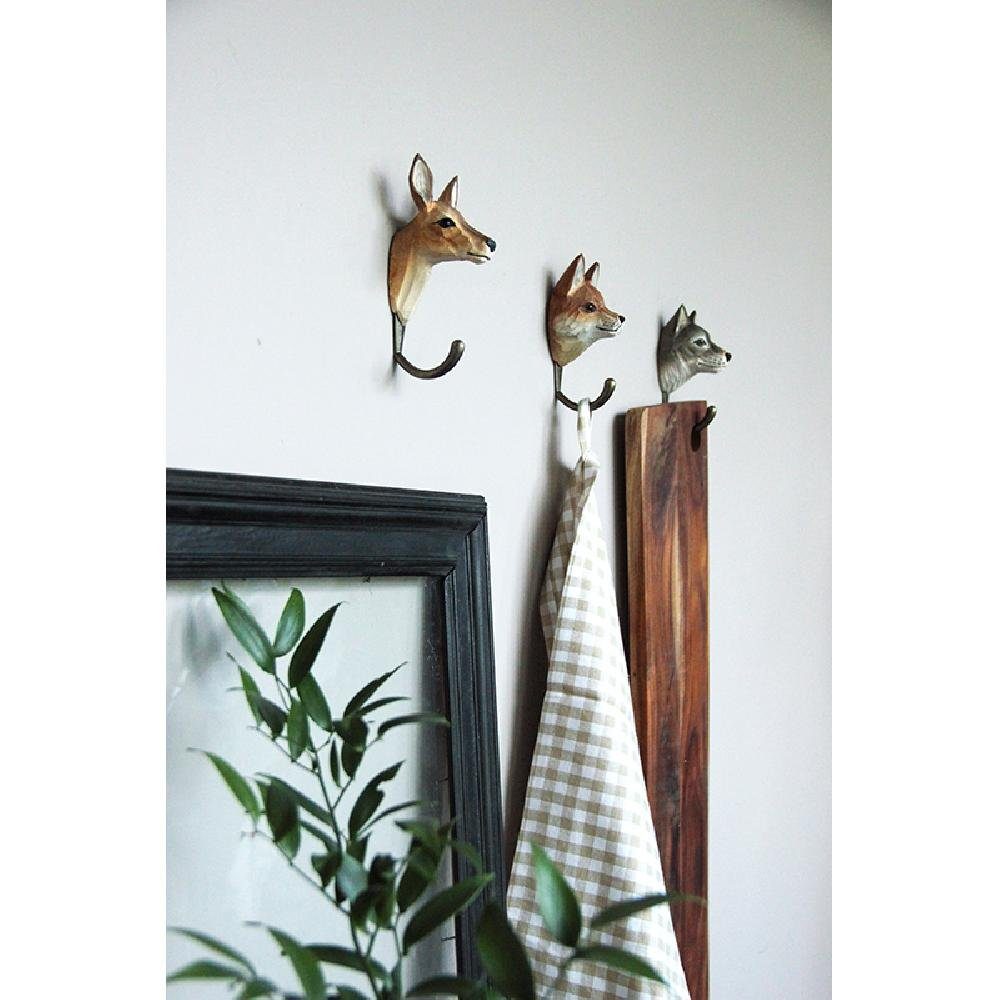 Wildlife Garden Garderobenhaken Kleiderhaken DecoHook Reh günstig online kaufen