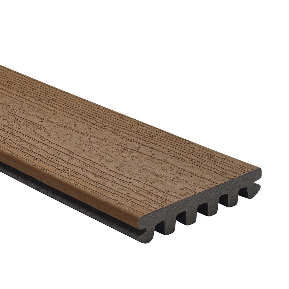Trex Террасные доски Enhance Basics WPC Balkondiele Holzoptik, BxL: je 14,5x366 cm, 25,00 mm Stärke, (Stück 3,66 m oder Stück 4,88 m), Ohne Befestigungsmaterial, drei Цвета(ов)