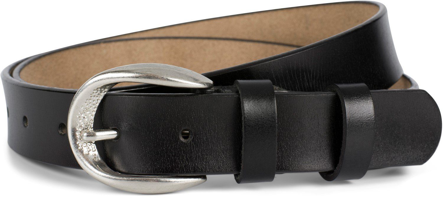 styleBREAKER Ledergürtel Schmaler Unisex Echtleder Gürtel günstig online kaufen