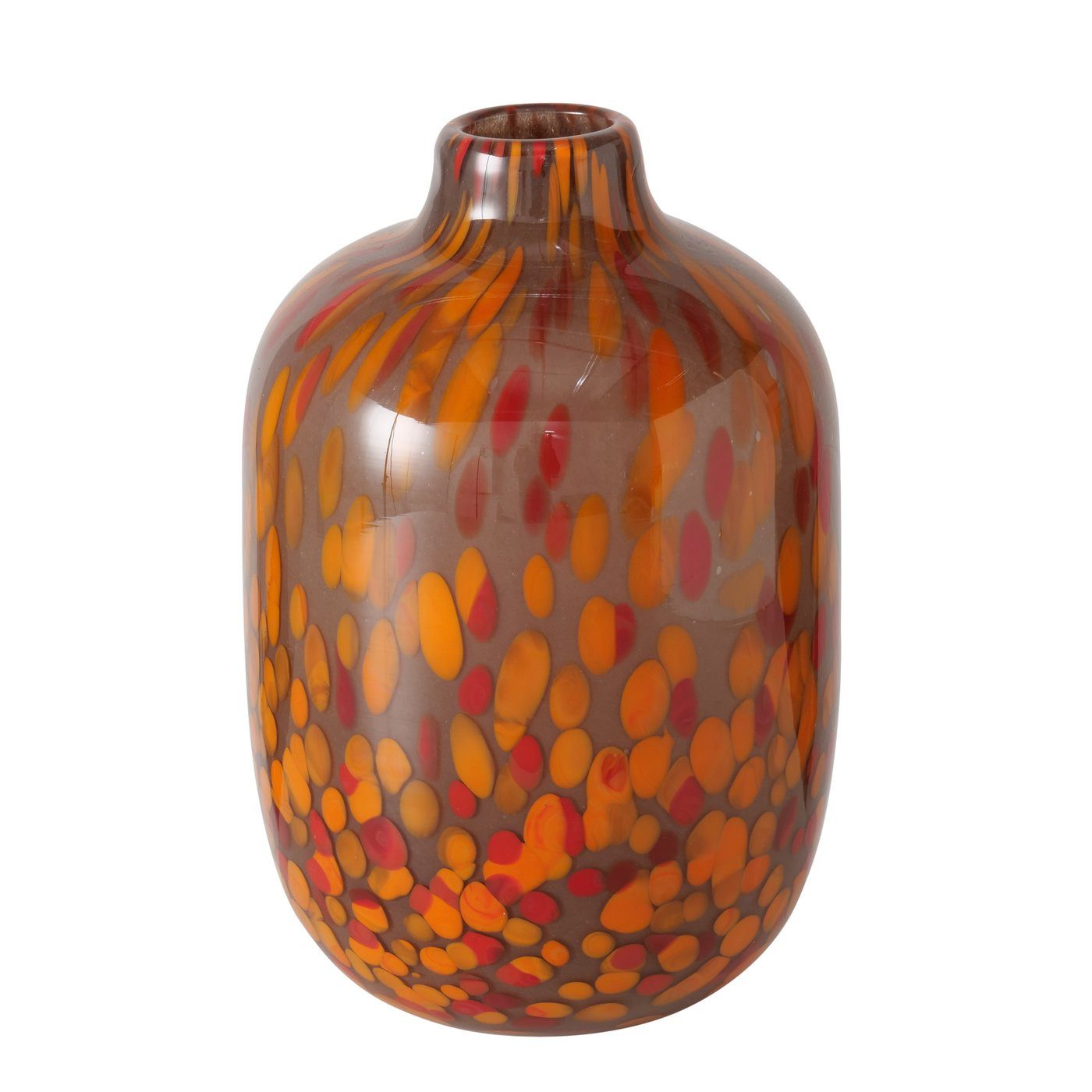 Dekovase Vase Rossa, 25 cm hoch, Glas