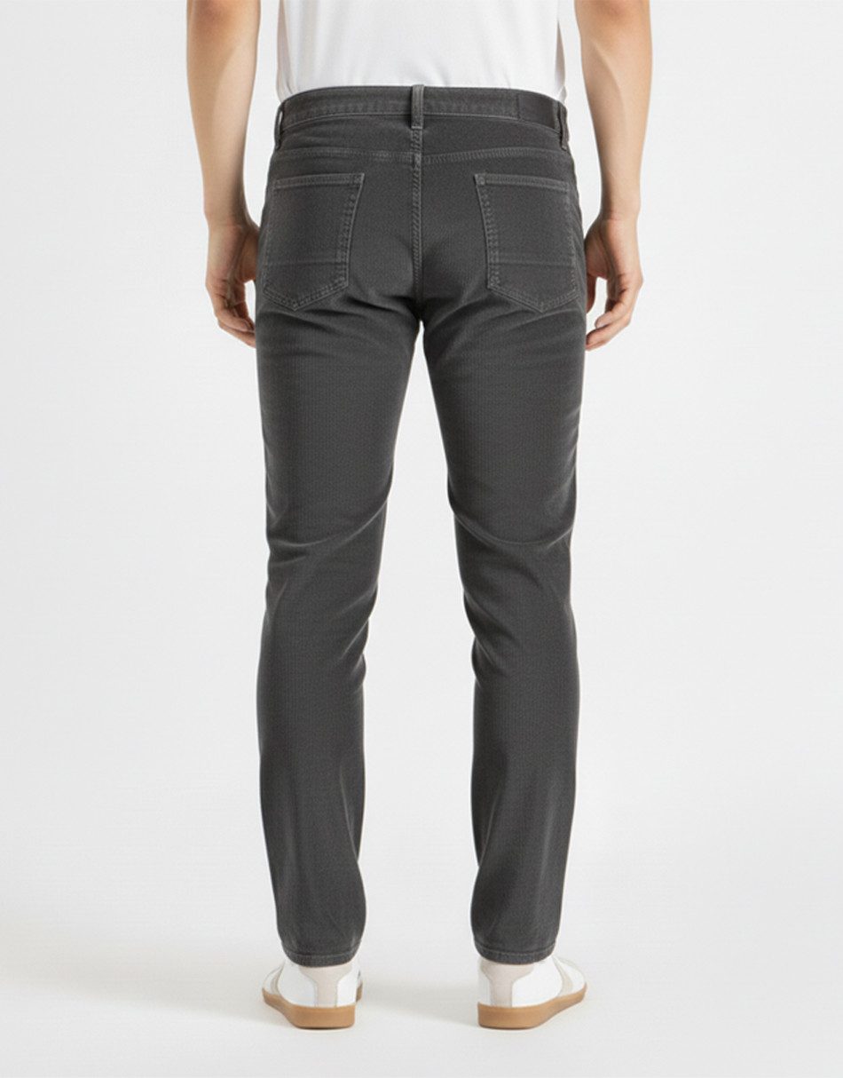 BlauerHafen Cordhose Herren Cordhose 5-Pocket SLIM FIT modisch lässig elastisch