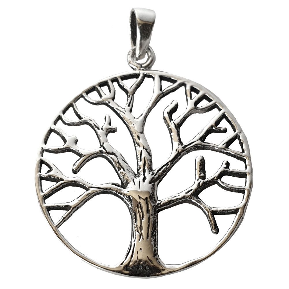 Kettenanhänger Anhänger Baum Lebensbaum 925 Silber 2,7 cm keltischer Silberschmuck