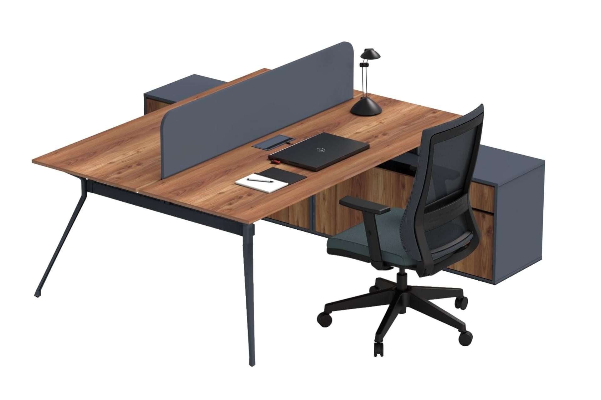 Xlmoebel Arbeitstisch Eleganter Laptoptisch aus Holz mit modernem Design (1-St., 1x nur Arbeitstisch), Hergestellt in Europa