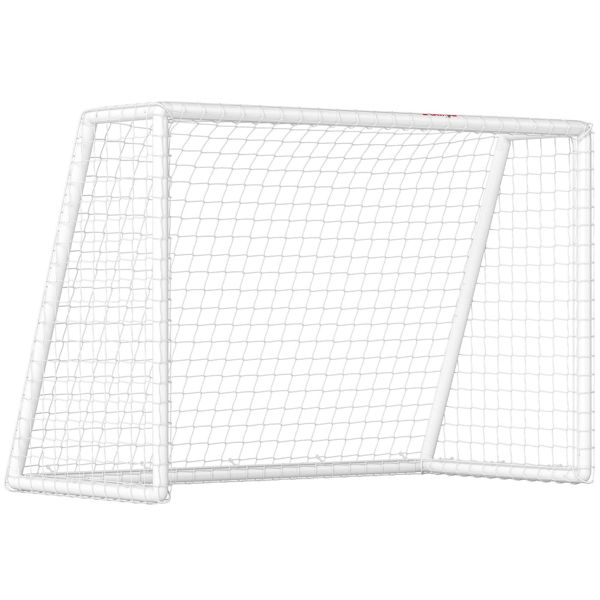 BlingBin Fußballtor Komplettes Fussballtor mit Netz · Stabiles Jugendsoccer (1er set, 1 St., 180L x 92B x 124H cm), Tor für Garten & Training · Leicht transportabel mit Klettbefestigung