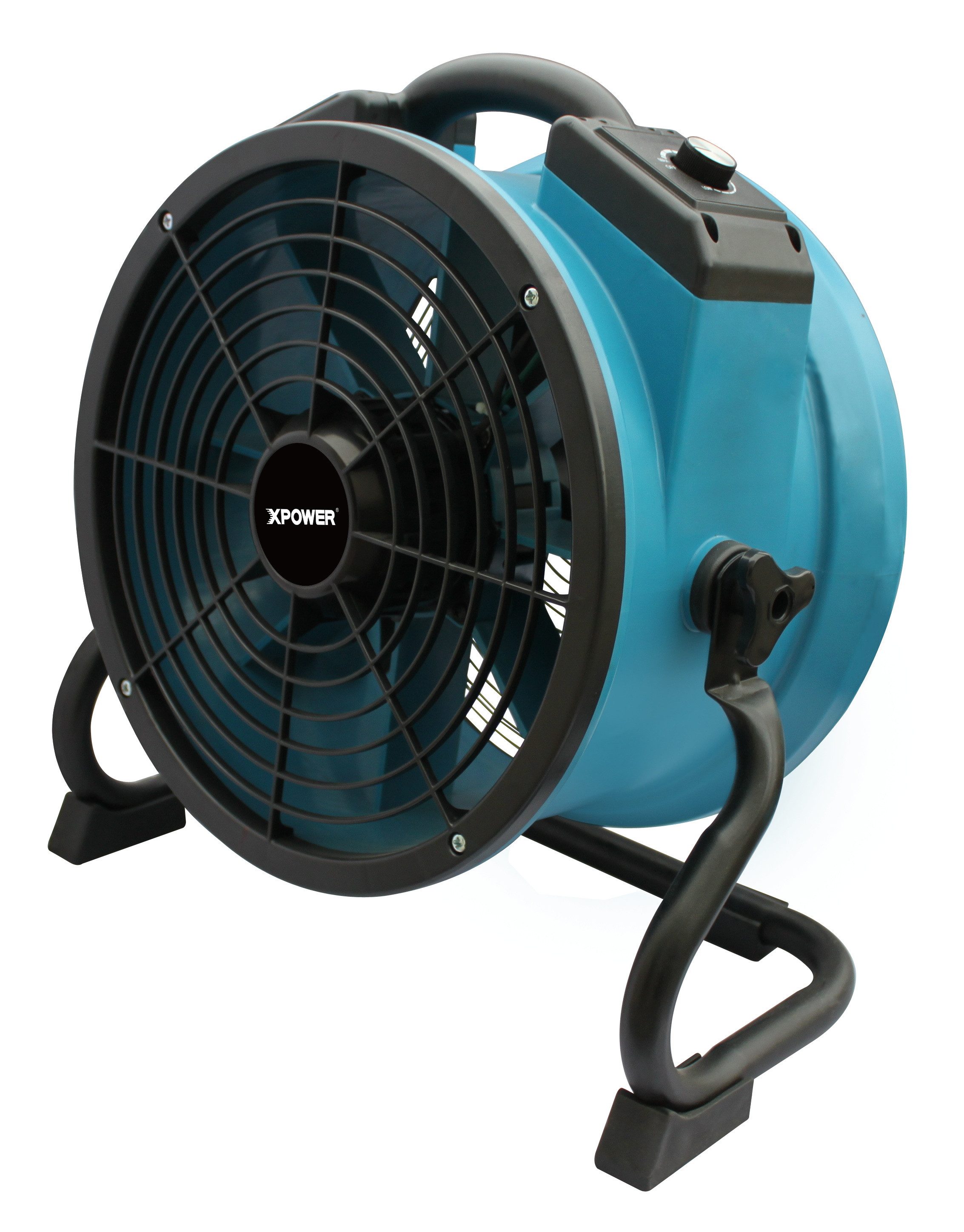 XPOWER Tischventilator X-34TR Industrieller 13″ Axiallüfter mit Variabler Drehzahl & Timer