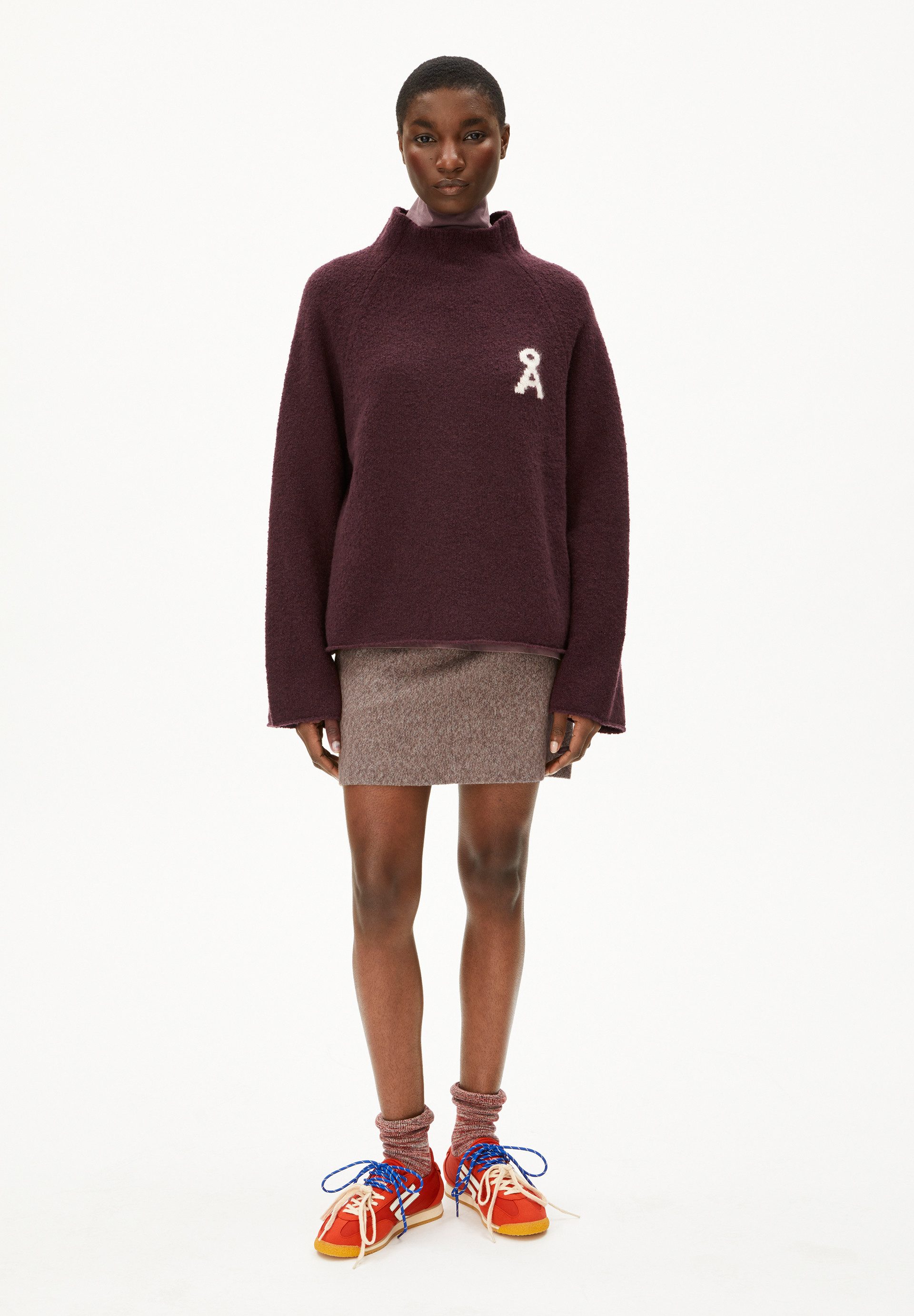 Armedangels Strickpullover ICONIC Å MONALAA BOUCLÉ günstig online kaufen