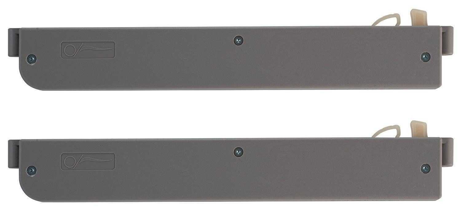 rauch Schwebetürselbsteinzug Türdämpfer 2er Set EASY SLIDE, für Schwebetürenschränke