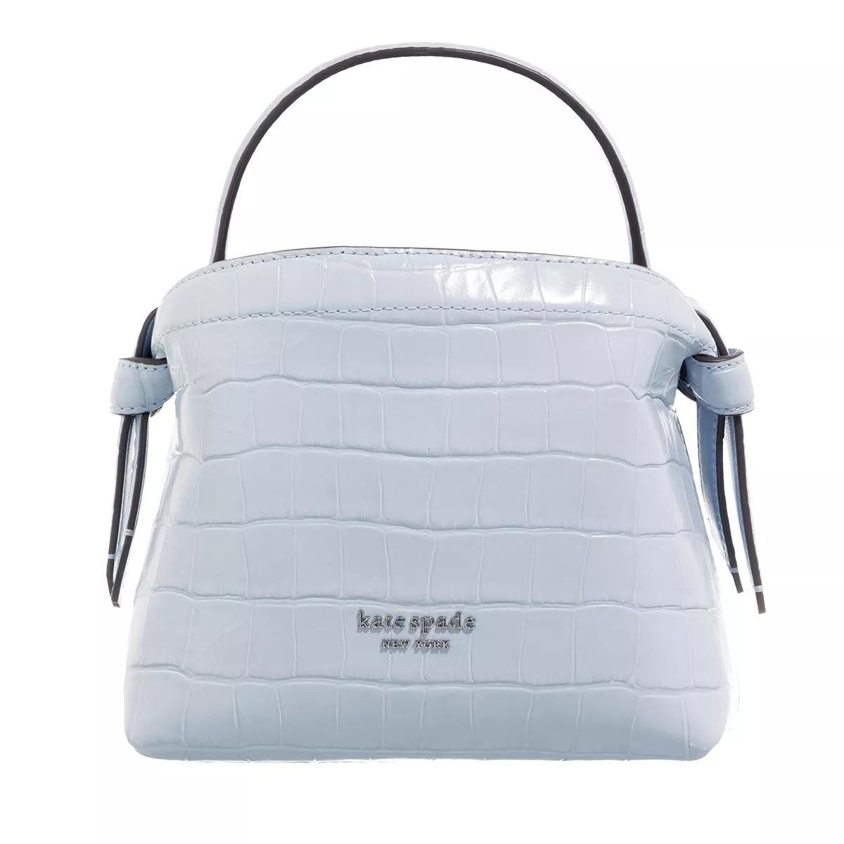 KATE SPADE NEW YORK Messenger Bag light blue keine Angabe 1 tlg. keine Angabe Material Leder Synthetische Fasern Leder Leder
