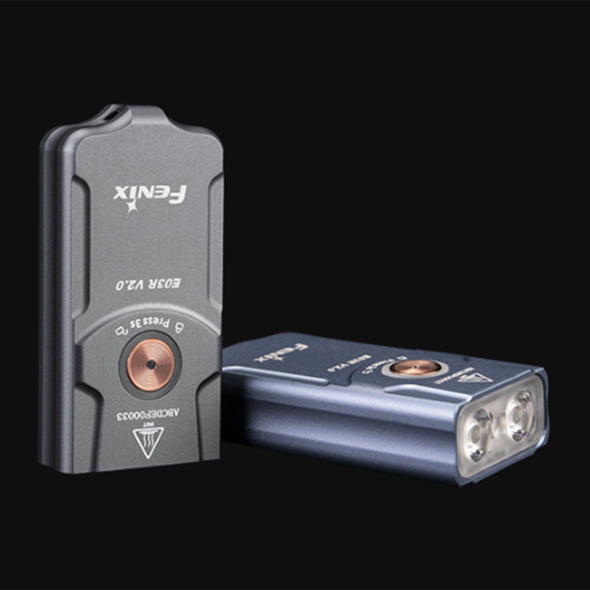 Fenix LED Taschenlampe E03R V2.0 LED Schlüsselbundlampe 500 Lumen blau günstig online kaufen