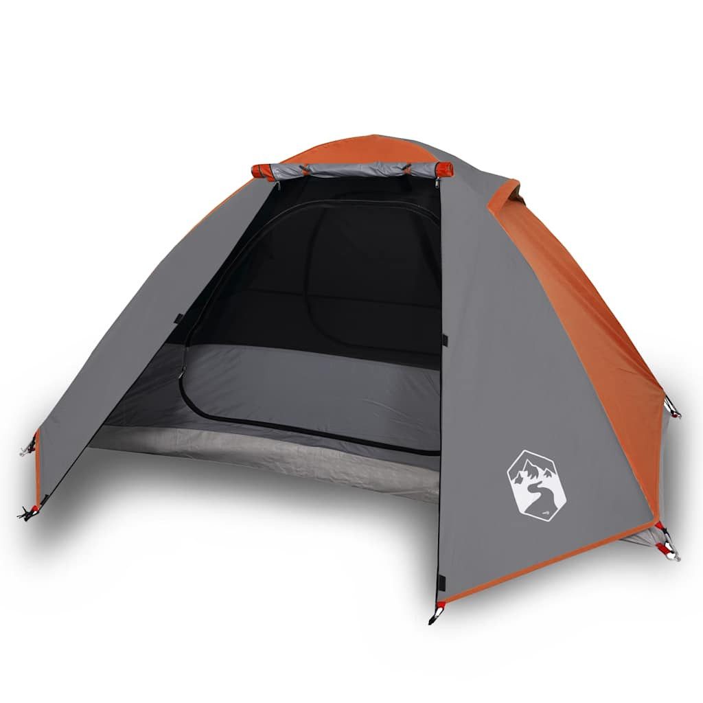 Kuppelzelt Kuppel-Campingzelt 2 Personen Orange Wasserdicht