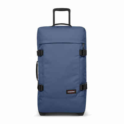 Eastpak Weichgepäck-Trolley TRANVERZ M, Reisetrolley Powder Pilot blau Teleskopgriff Rollkoffer