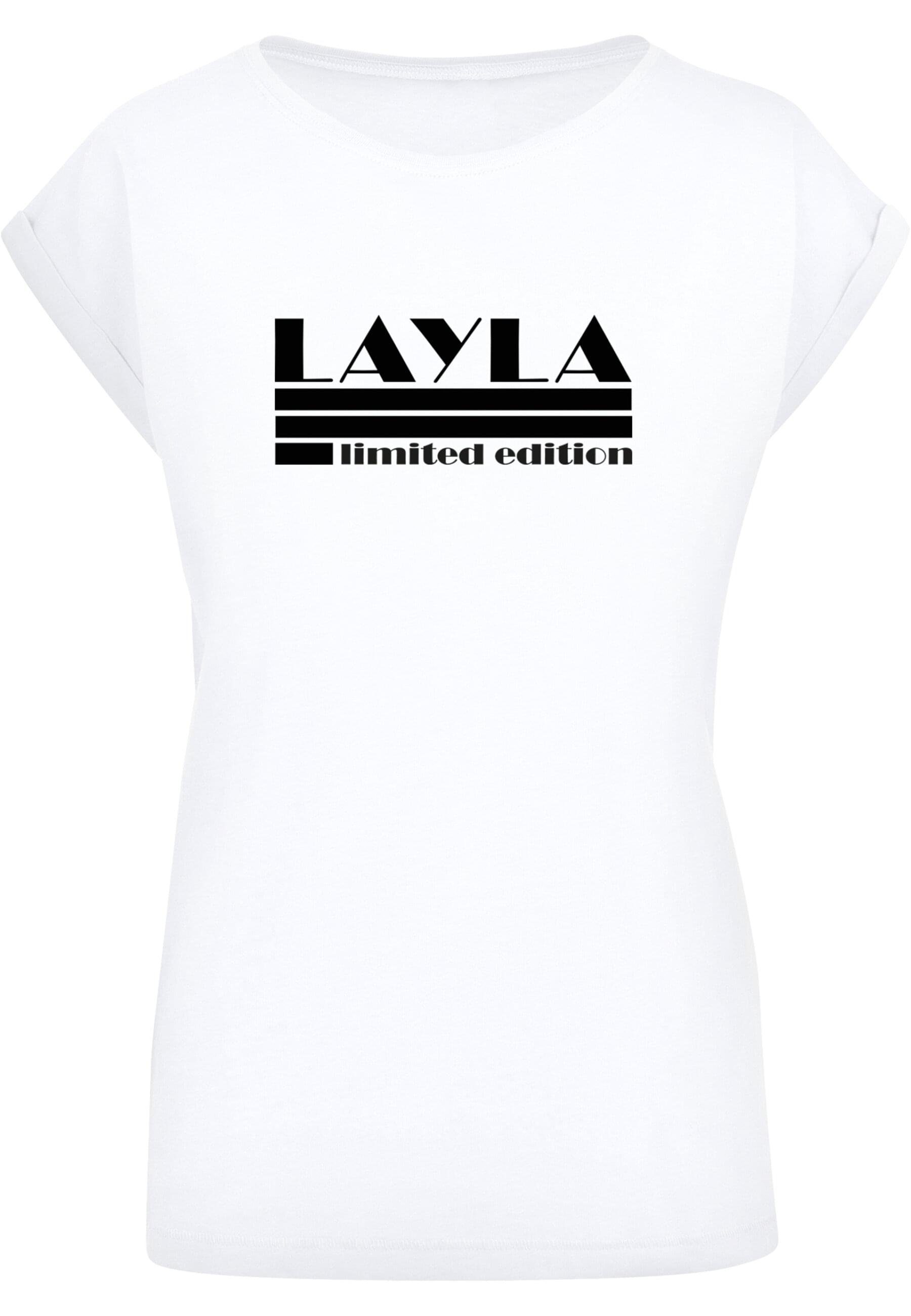 Merchcode T-Shirt Damen Ladies Layla - Limited Edition T-Shirt (1-tlg) white | T-Shirts