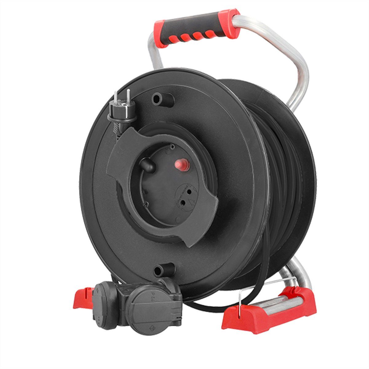 Bachmann Profi-Kabeltrommel 1,5m/38,5m H07RN-F 3G1,5 mm² Kabeltrommel (Kabellänge 1.5 m), 399.198