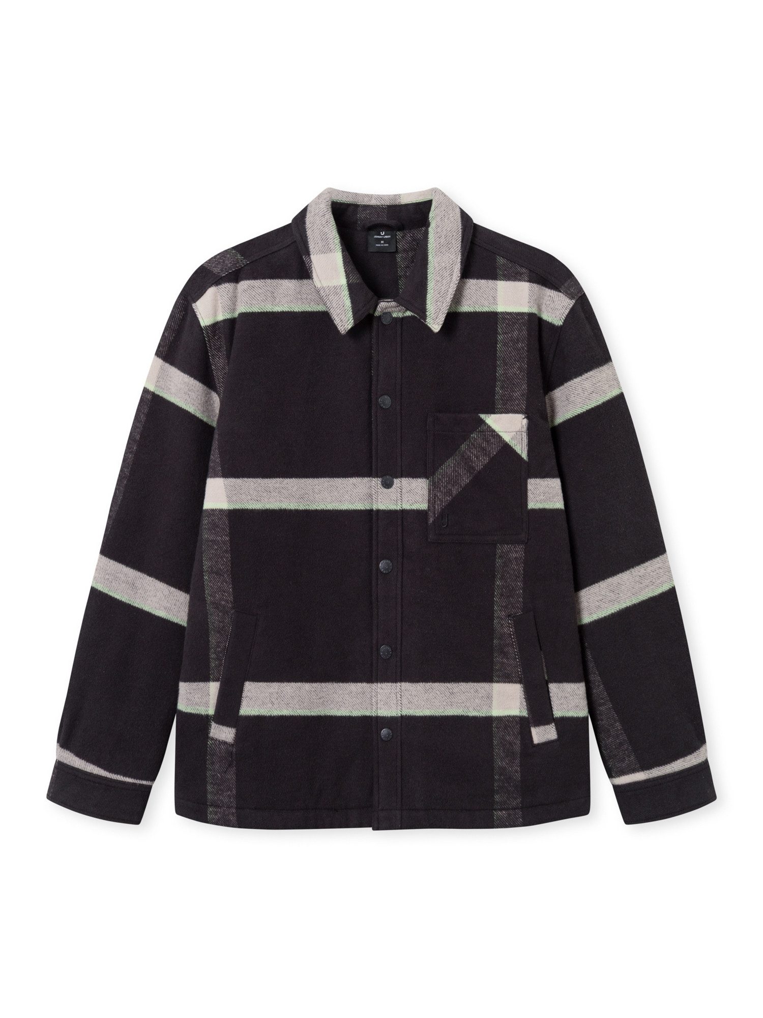 Hemdjacke Jaro gefüttertes Overshirt mit Hemdkragen