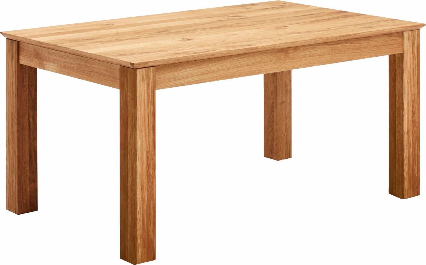 Relita Family dining table, with extension function, oiled oak, solid