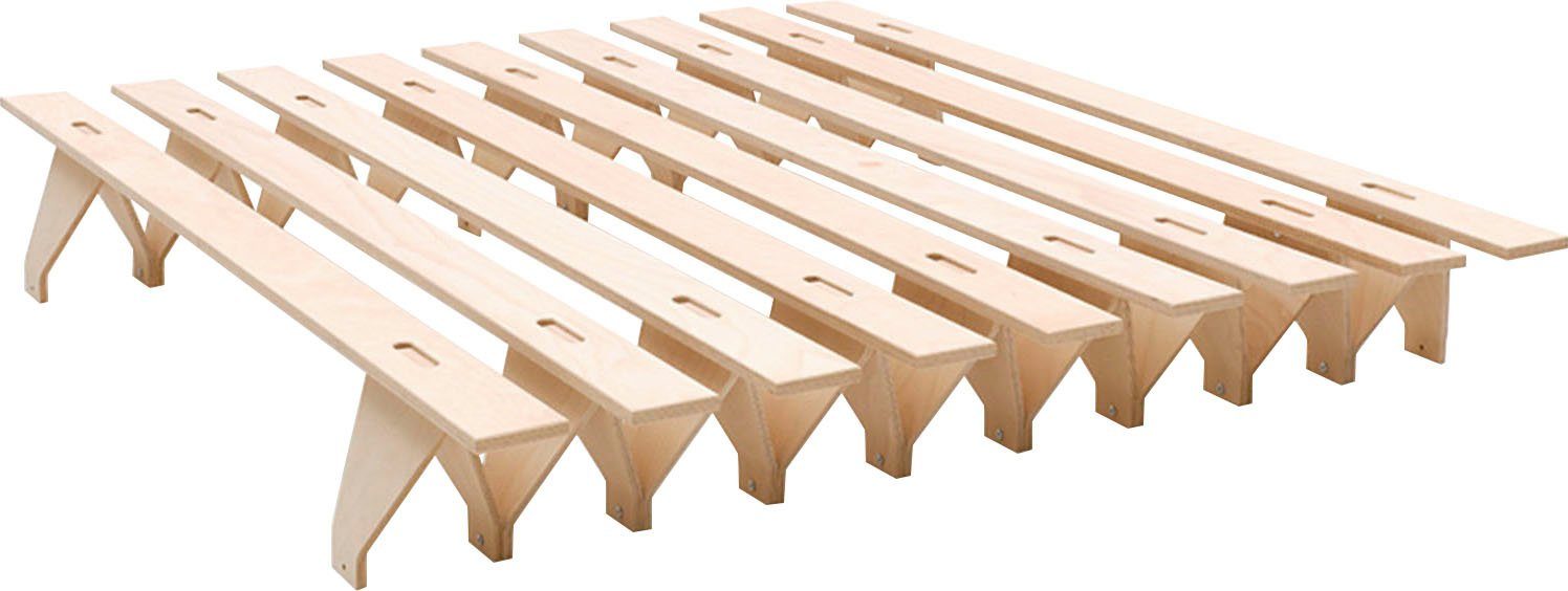 Tojo Futonbett "lieg", reduziertes Design, in mehreren Breiten, erweiterbar günstig online kaufen