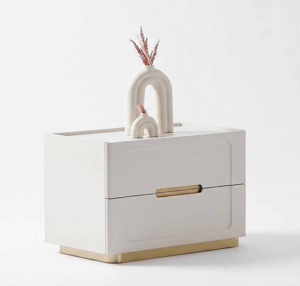 JVmoebel Nachttisch 2х Nachttische Modern Zeitloses Design Hochwertig Elegant Funktional, Made in Europa