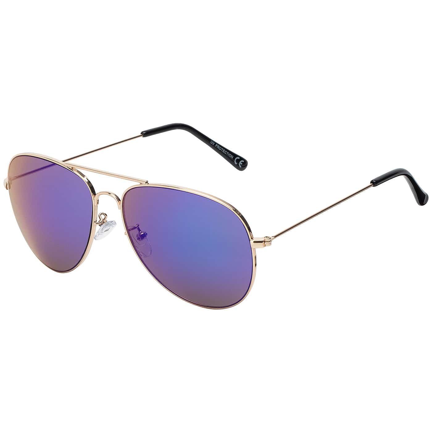 BEZLIT Eyewear Pilotenbrille Damen Herren Piloten Sonnenbrille (1-St) mit bunten Linsen