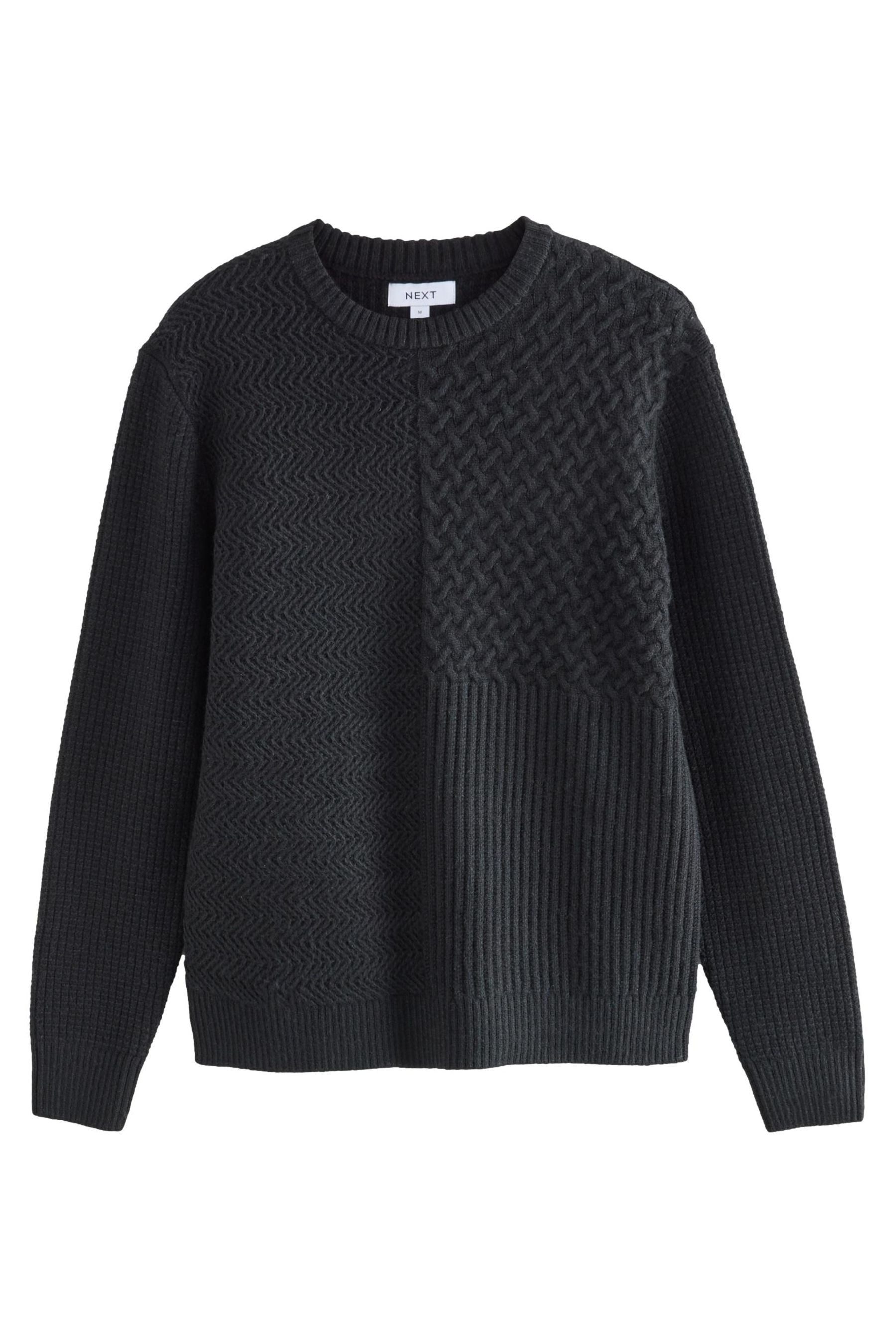 Next Rundhalspullover Regular Fit Rundhalspullover mit Zopfmuster (1-tlg) günstig online kaufen