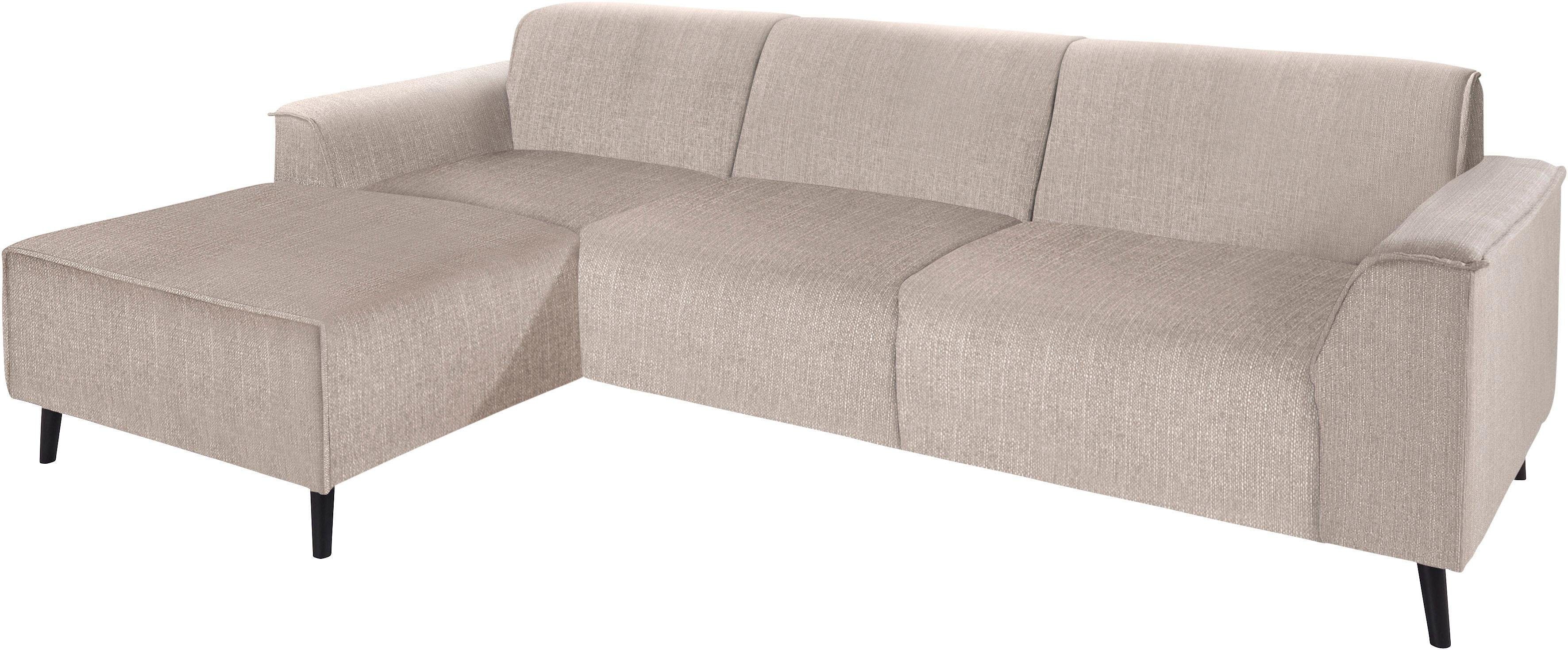 Ecksofa Amora, inkl. Federkern, hoher Sitzkomfort, Breite 268 L-Form