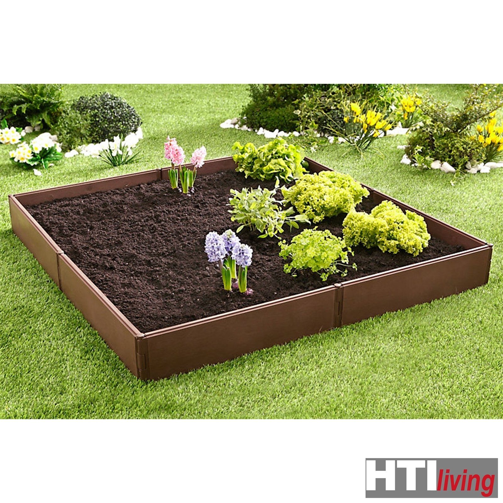 HTI-Living Hochbeet Hochbeet 8-teilig Nessa (8 Module und 8 Verbindungsstücke), Pflanzkasten