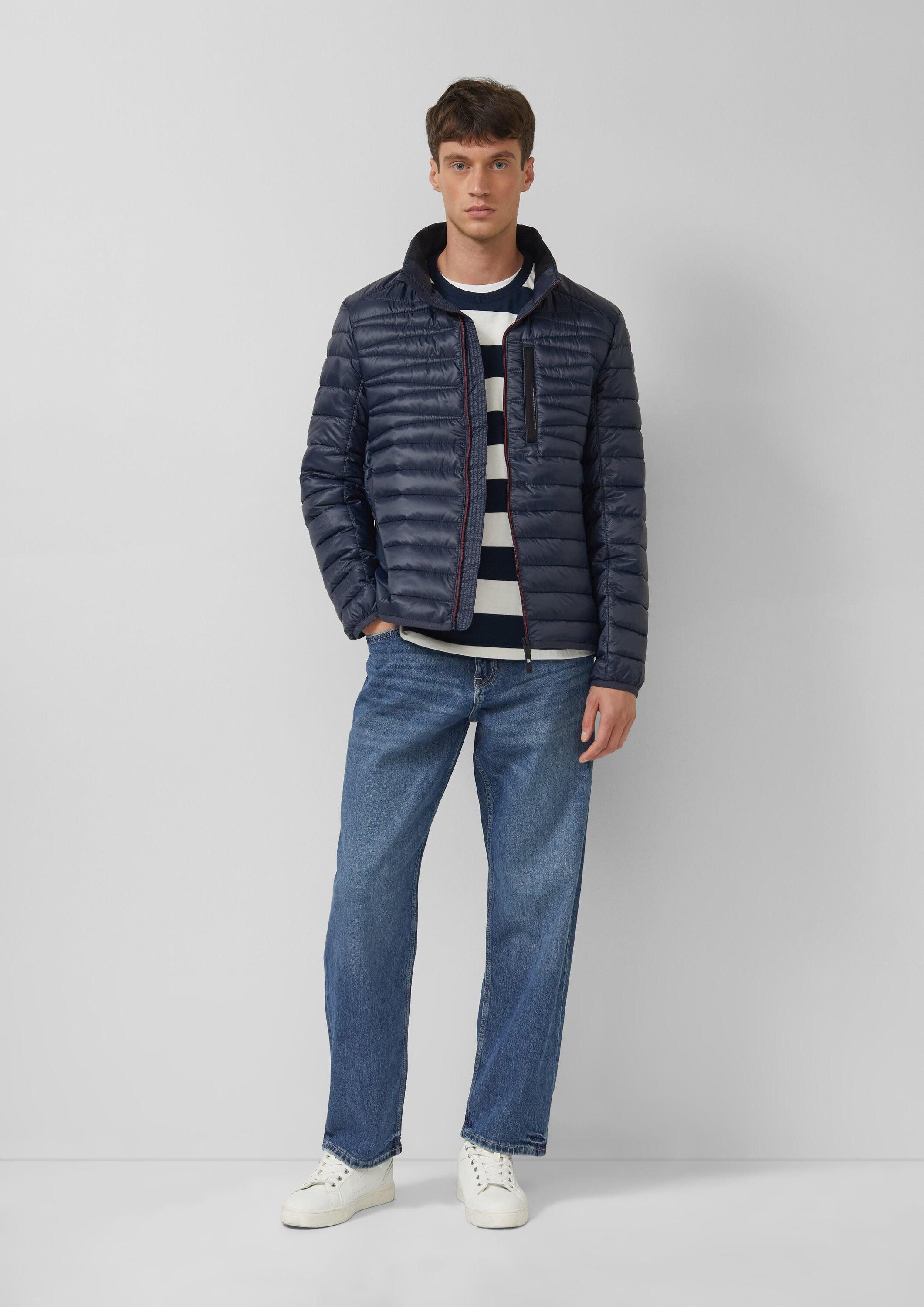 s.Oliver Winterjacke Outdoor-Jacke Sportive Steppjacke mit Stehkragen und Innentasche – Bild 5 von 5