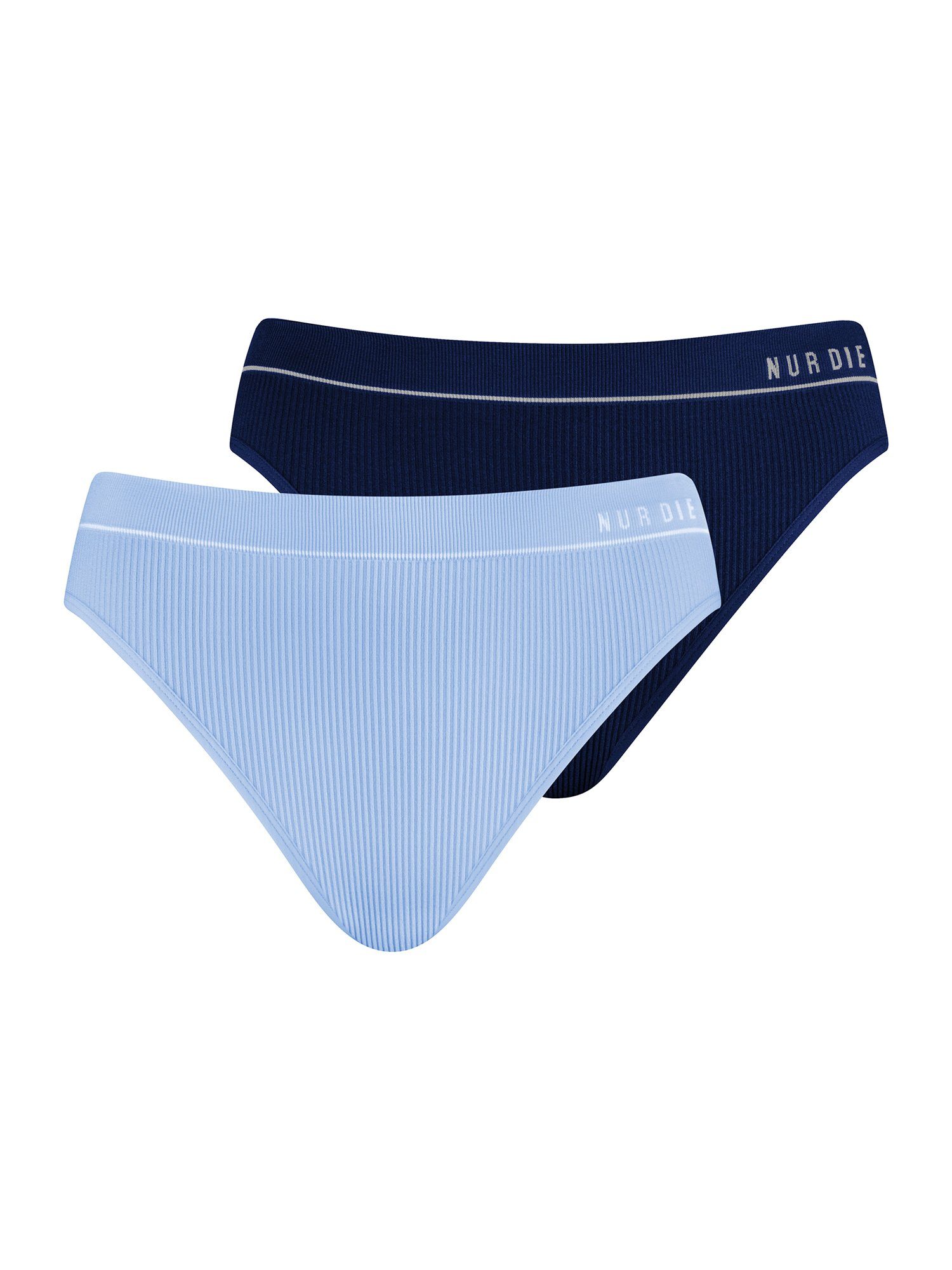 Nur Die Slip Retro (2-St) marine/hellblau