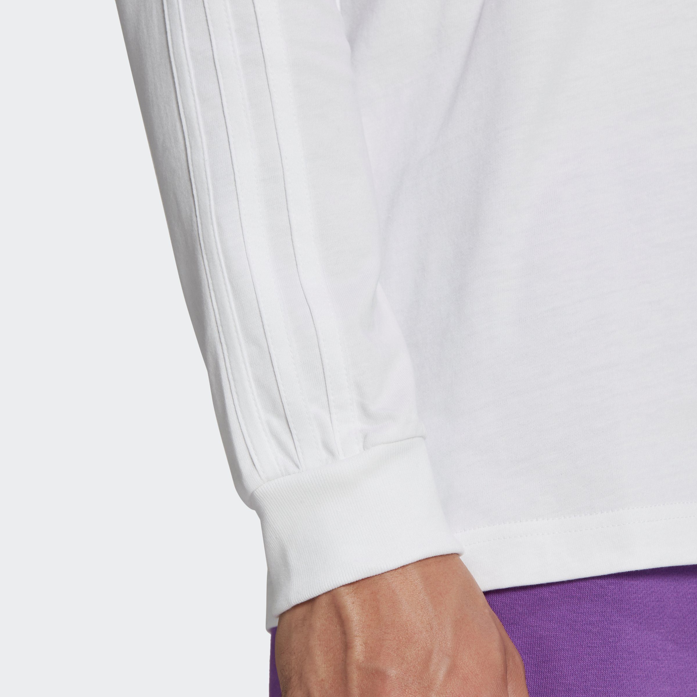 CAMO Langarmshirt LONGSLEEVE Originals White STRIPE GRAPHICS adidas