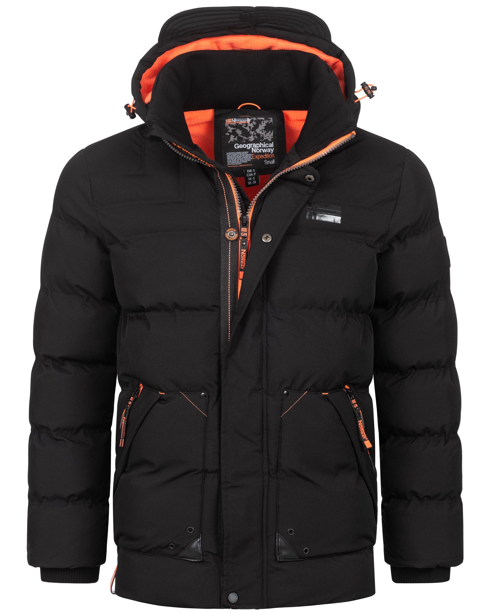 Geographical Norway Steppjacke Herren Winter Jacke warm gefüttert Parka Ste günstig online kaufen