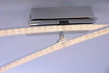 JUST LIGHT LED Deckenleuchte SIMON, LED fest integriert, Warmweiß, LED Deckenlampe