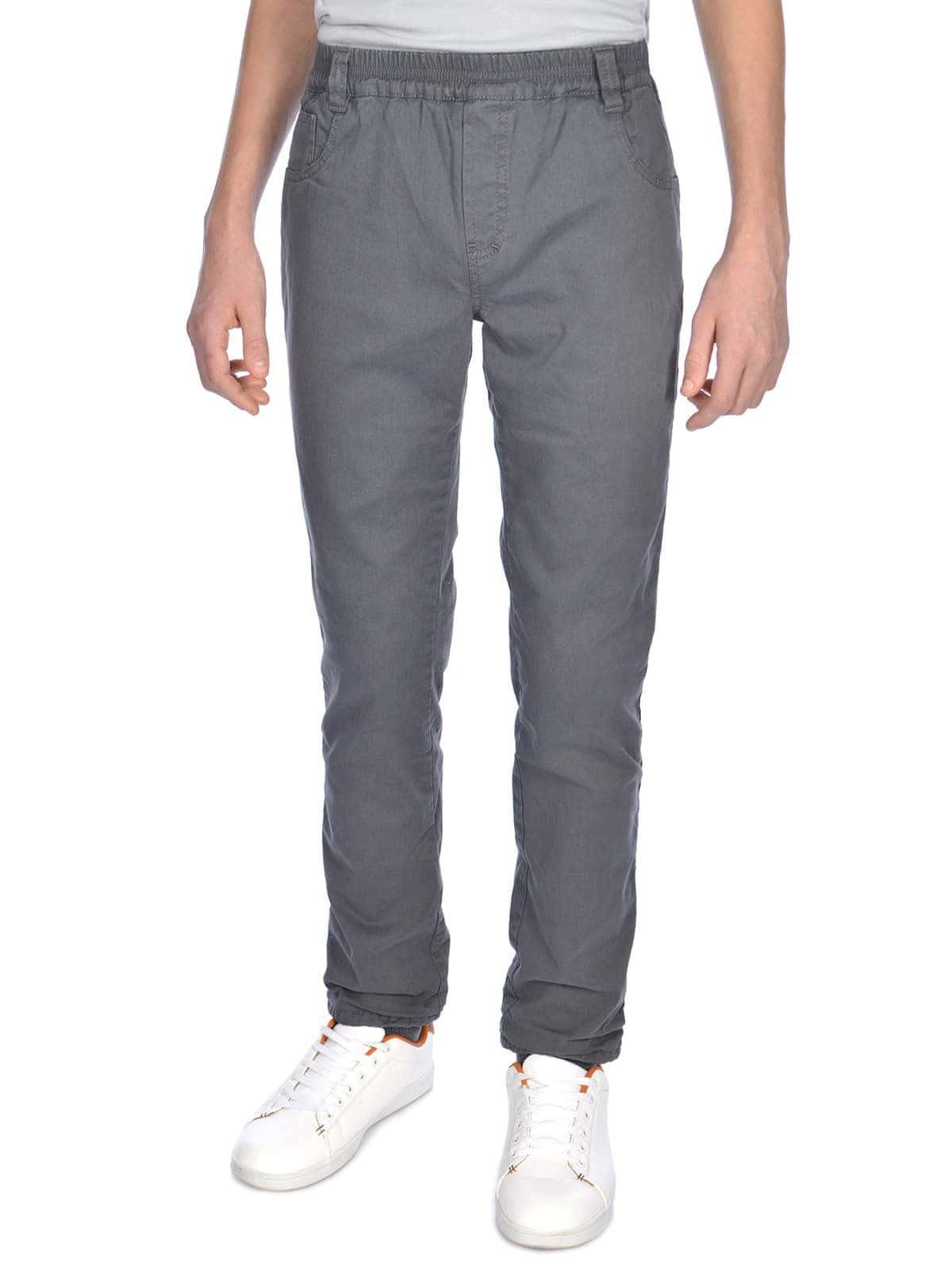 BEZLIT Thermohose Jungen Thermo Chino Hose Gummizugbund (1-tlg) mit ekastuschem Bund