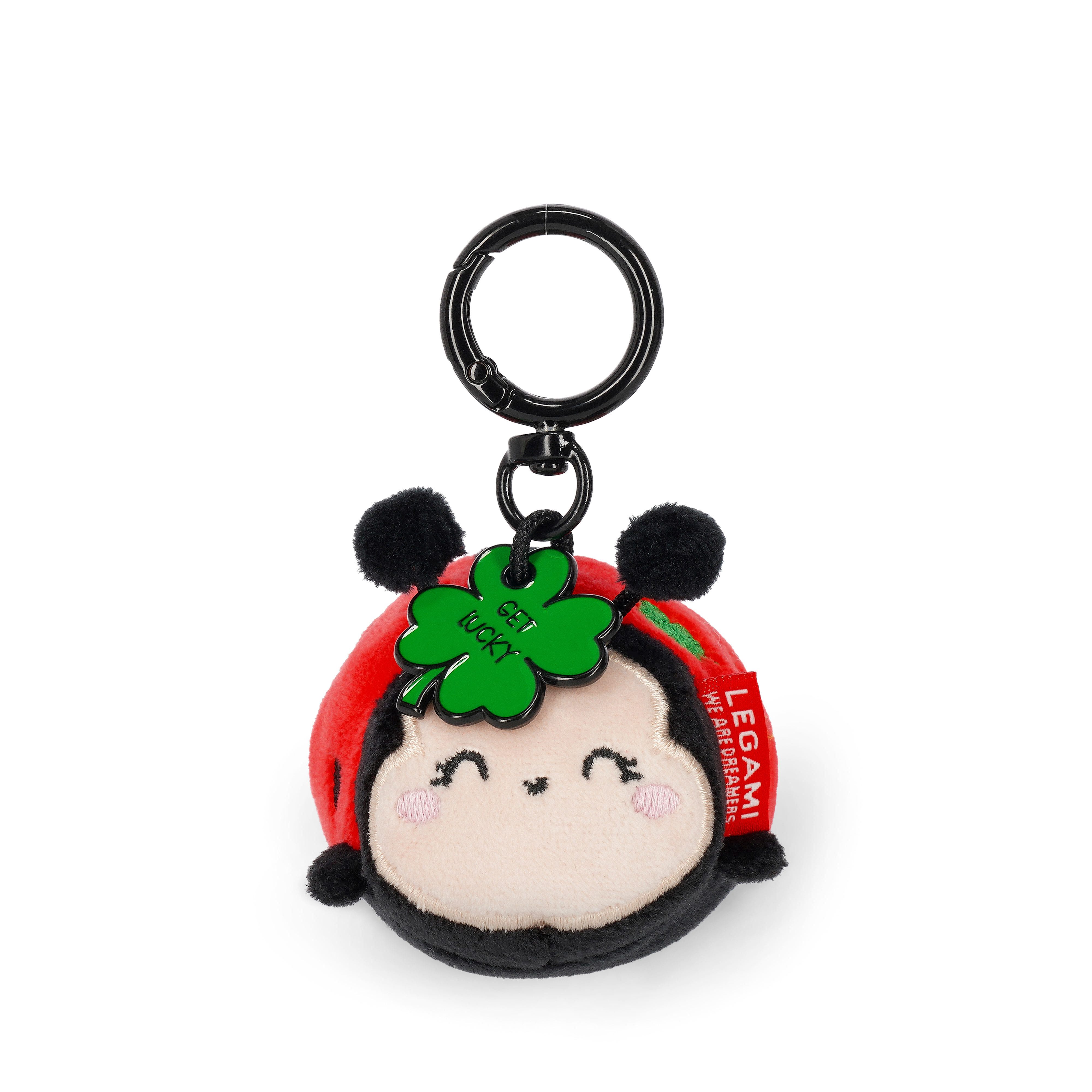 Legami Schlüsselanhänger Set Legami Plüsch-Schlüsselanhänger Super Soft Ladybug Marienkäfer