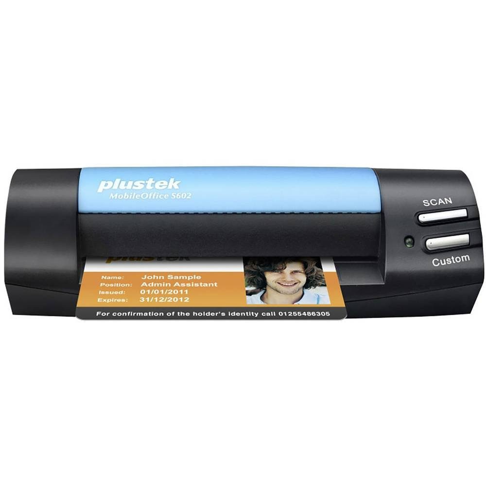 Plustek Mobiler Karten-/Dokumentenscanner Dokumentenscanner, (USB- Stromversorgung)