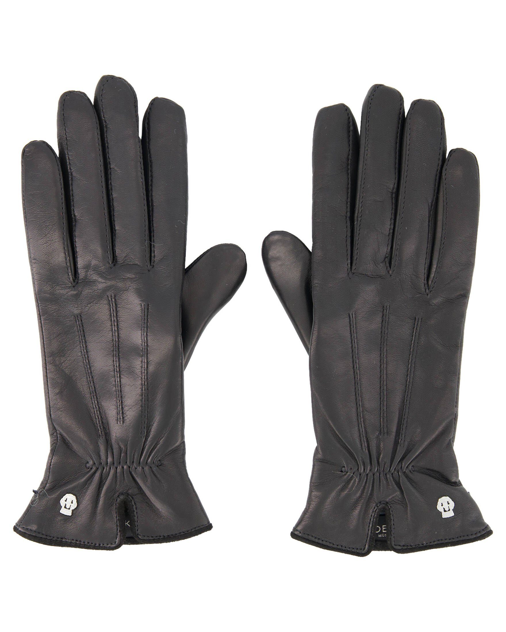 Roeckl Damen schwarz (15) Lederhandschuhe SPORTS ANTWERPEN TOUCH Lederhandschuhe
