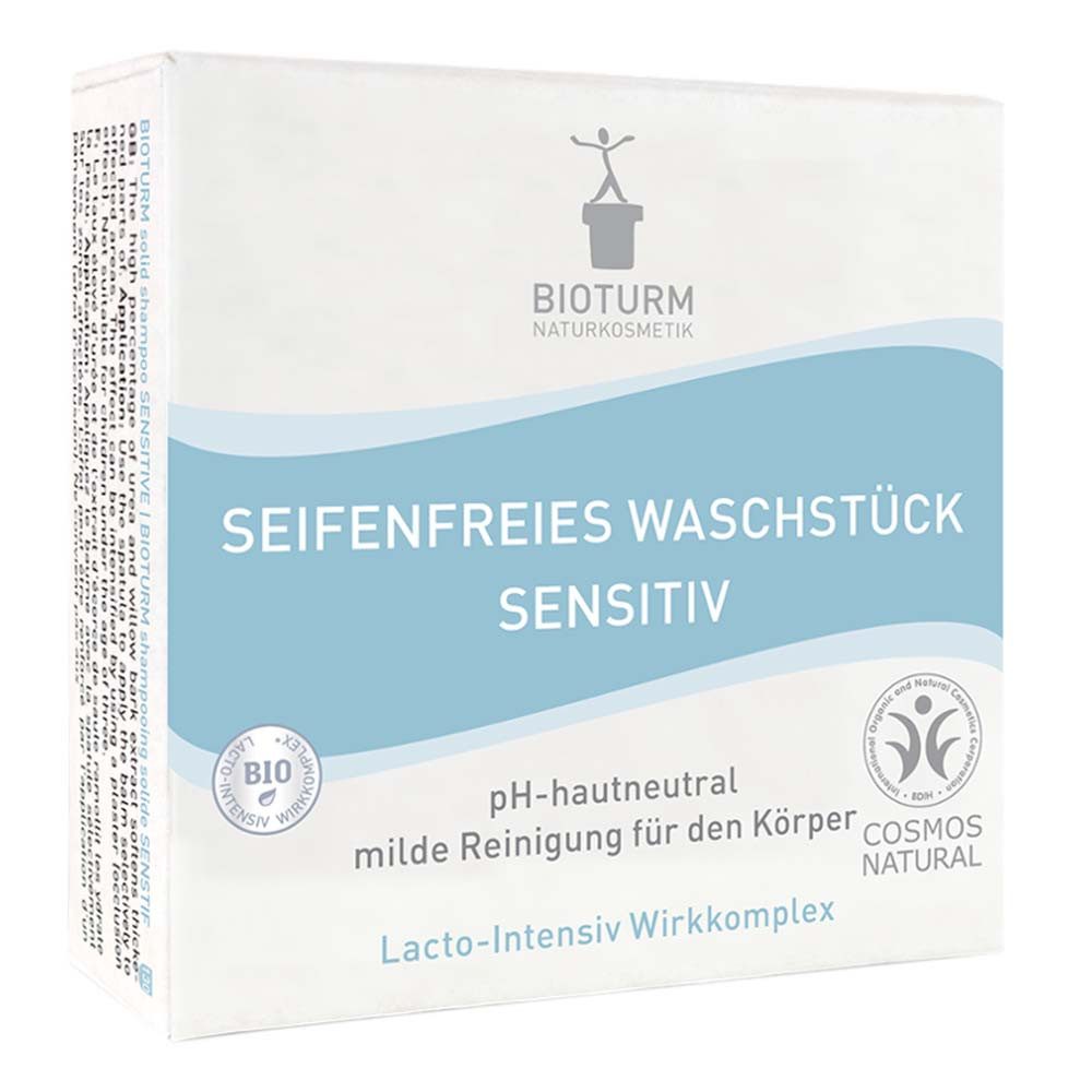 Feste Duschseife Seifenfreies Waschstück - sensitiv 100g