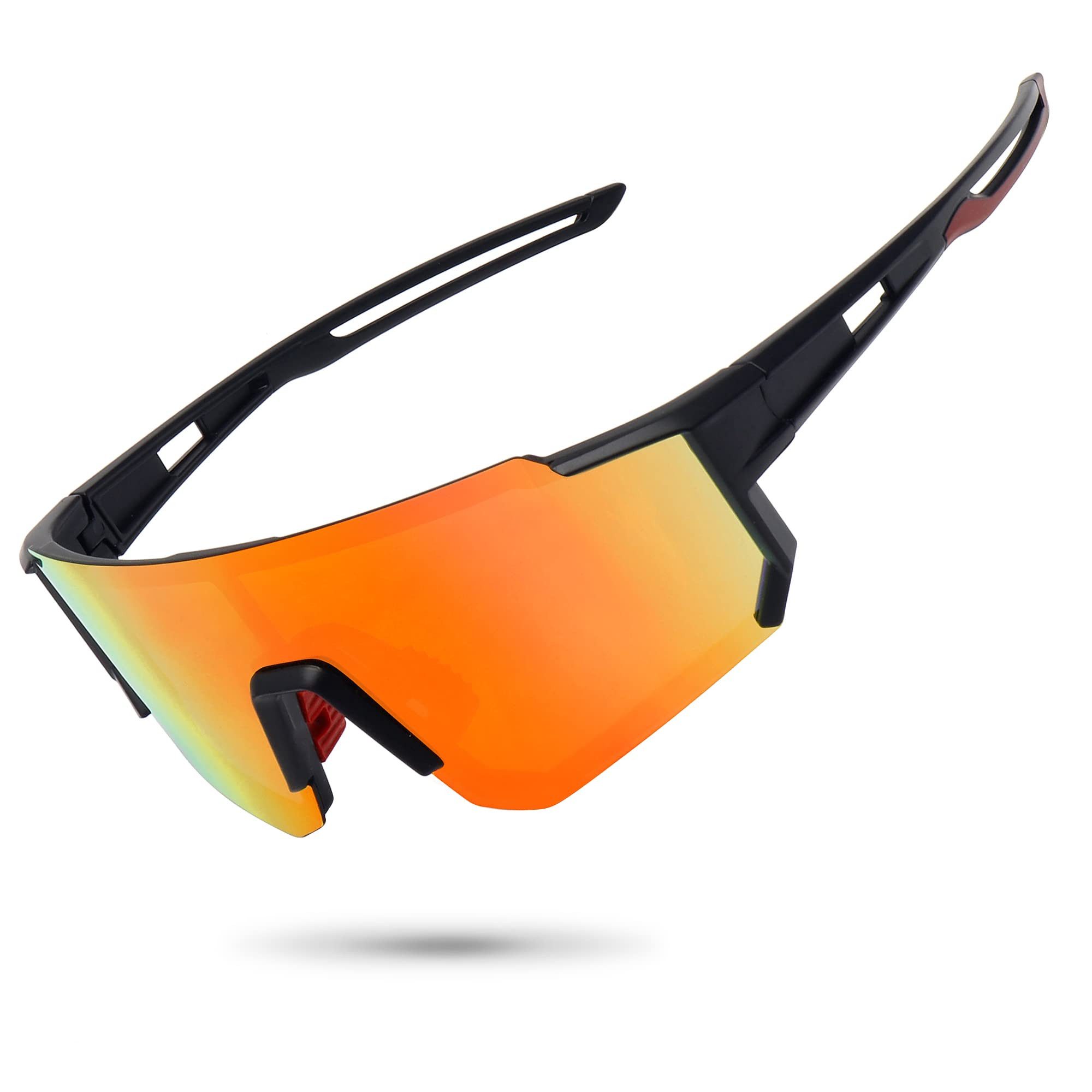 Monoscheibensonnenbrille Polarisierte Sport-Sonnenbrillen für Männer und Frauen
