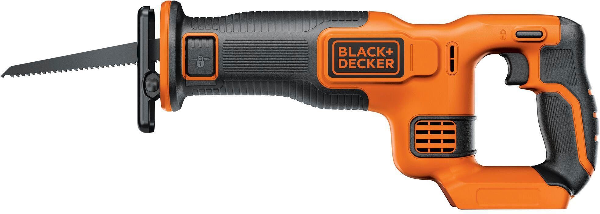 Black + Decker BDCR18N-XJ, ohne Akku-Säbelsäge V, Ladegerät 18 Akku und