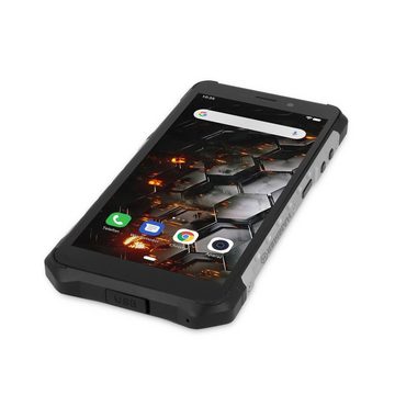 Hammer Iron 3 LTE Smartphone 5,5-Display, 5000 mAh Wasserdicht Schwarz-Silber Smartphone