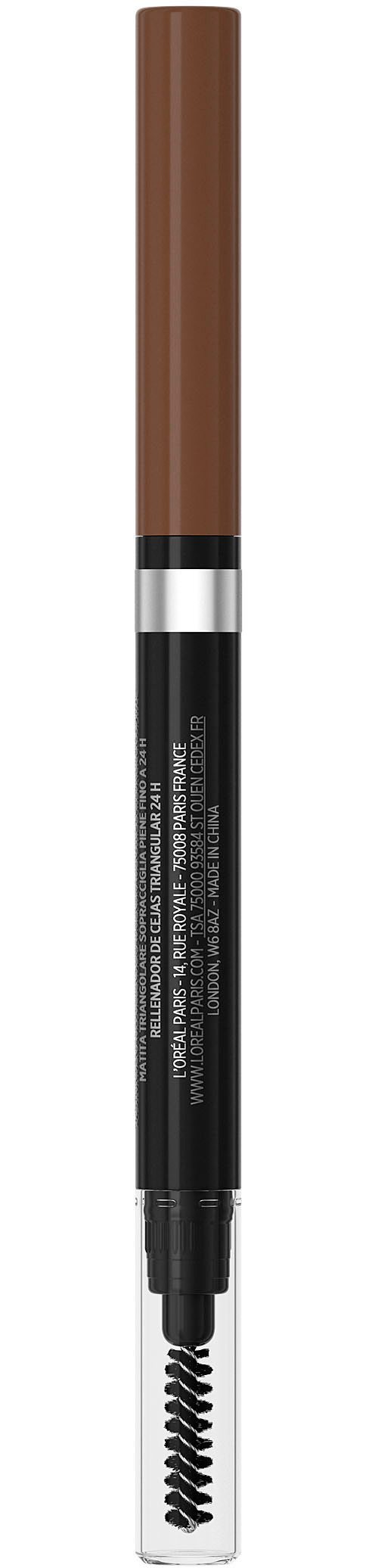 L'ORÉAL PARIS Augenbrauenpflege INFAILLIBLE 24H FILLING TRIANGULAR PENCIL, sorgt für ausdrucksstarke Brauen den ganzen Tag