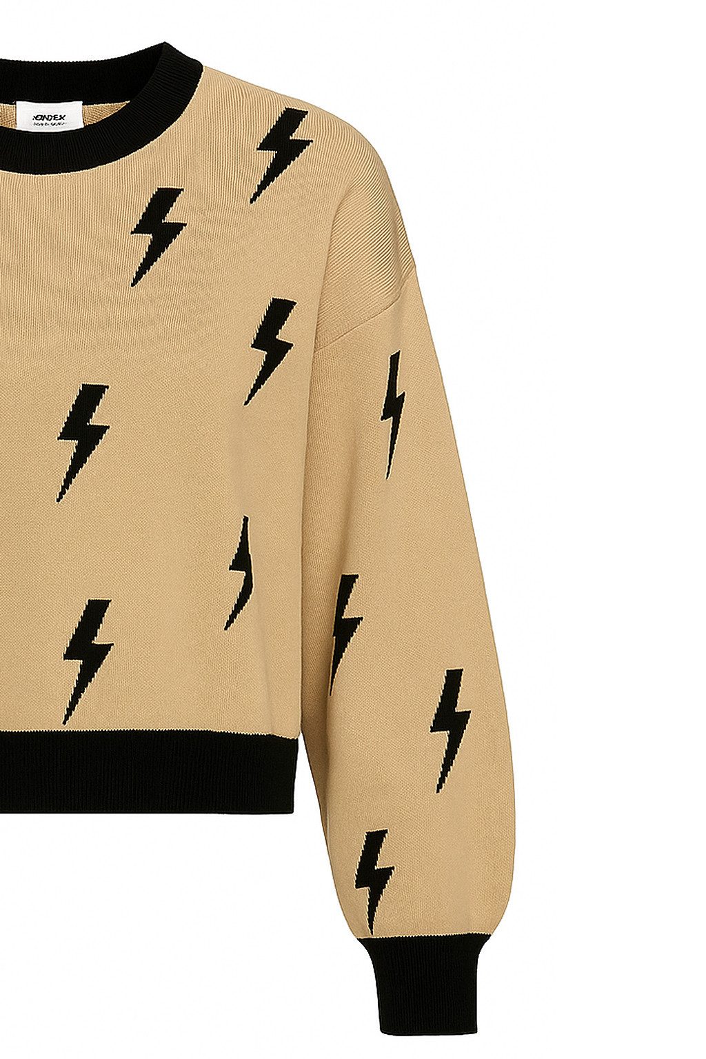 Noisy may Strickpullover Karierter Pullover mit modernem Muster (1-tlg) NMC günstig online kaufen