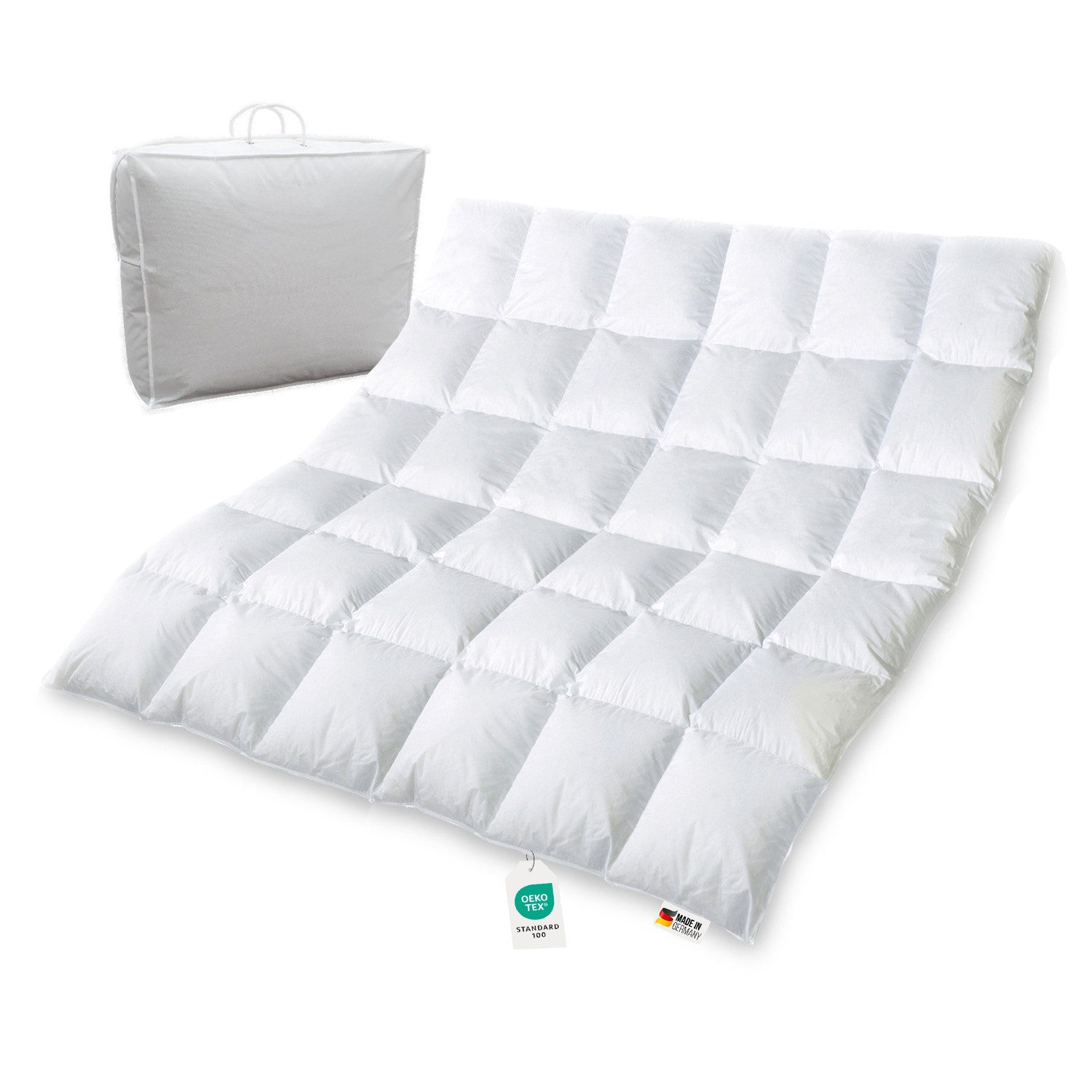 Bettenhaus Breuer Daunenbettdecke Extra warme 100% sibirische Daunen Bettde günstig online kaufen