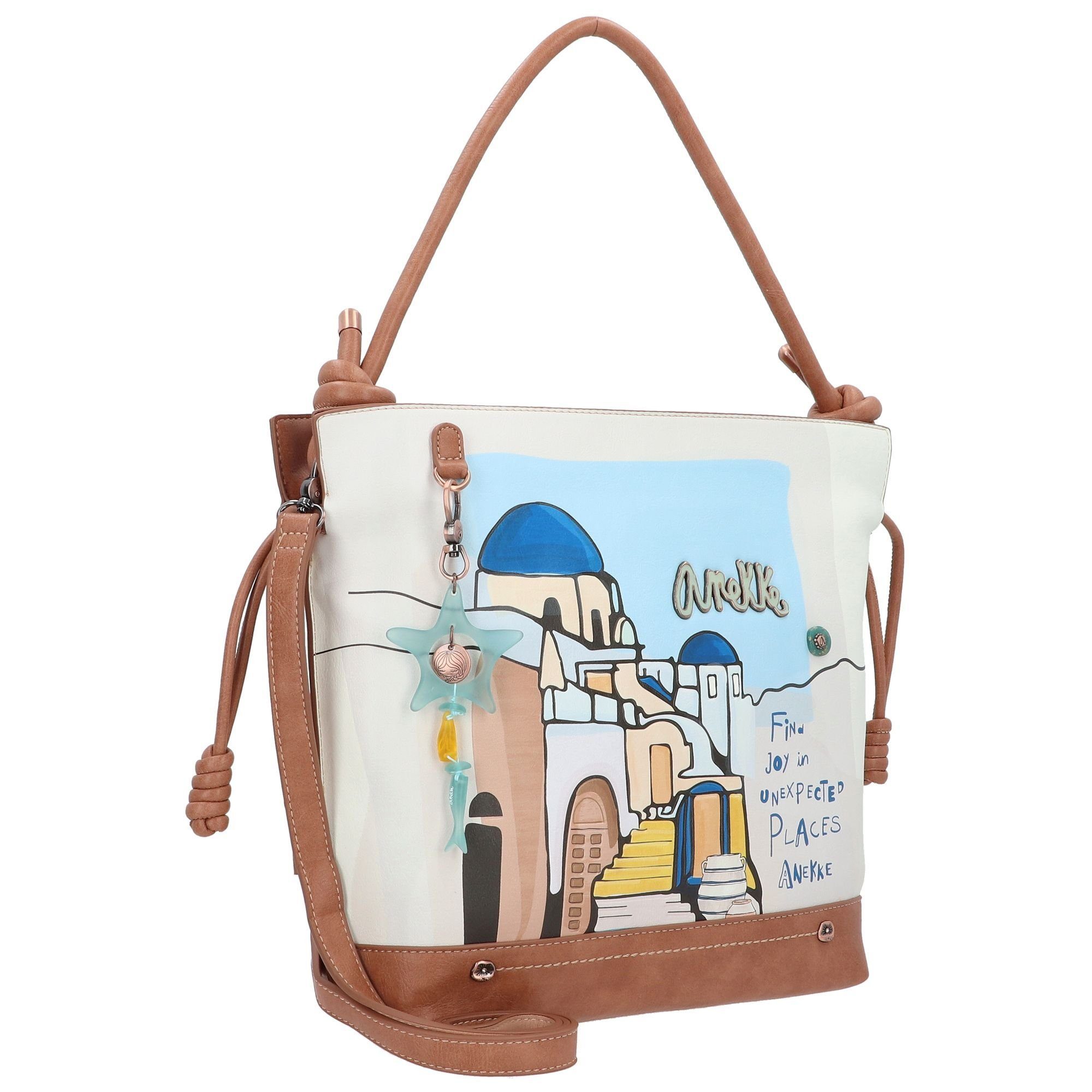 Anekke Schultertasche Mediterranean Sunrise, Polyurethan günstig online kaufen