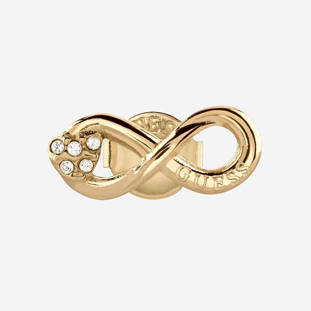 Guess Paar Ohrstecker JUBE06049JWYGT/U, für Damen Unendlichkeit Goldfarben