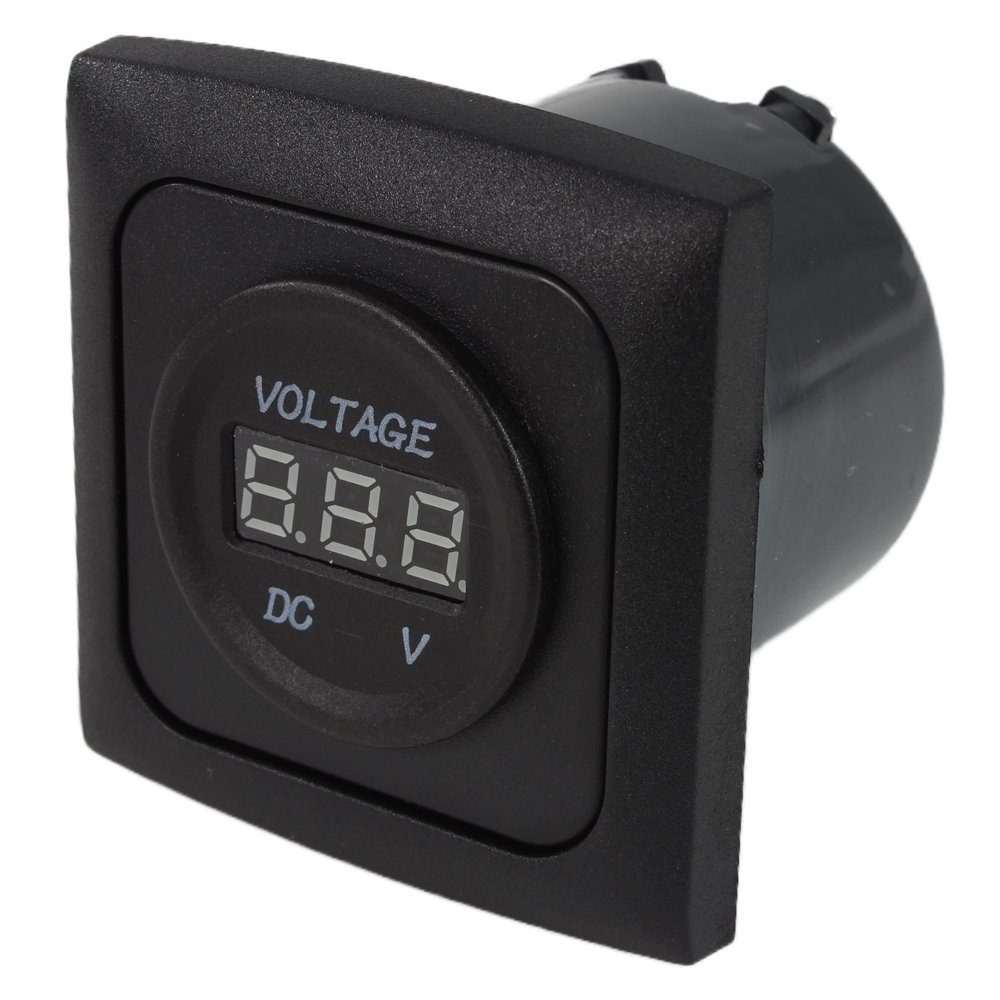 HABA B.V. Steckdose C-Line Steckdose Digtal 12 + 24 Volt + Rahmen + Isodose
