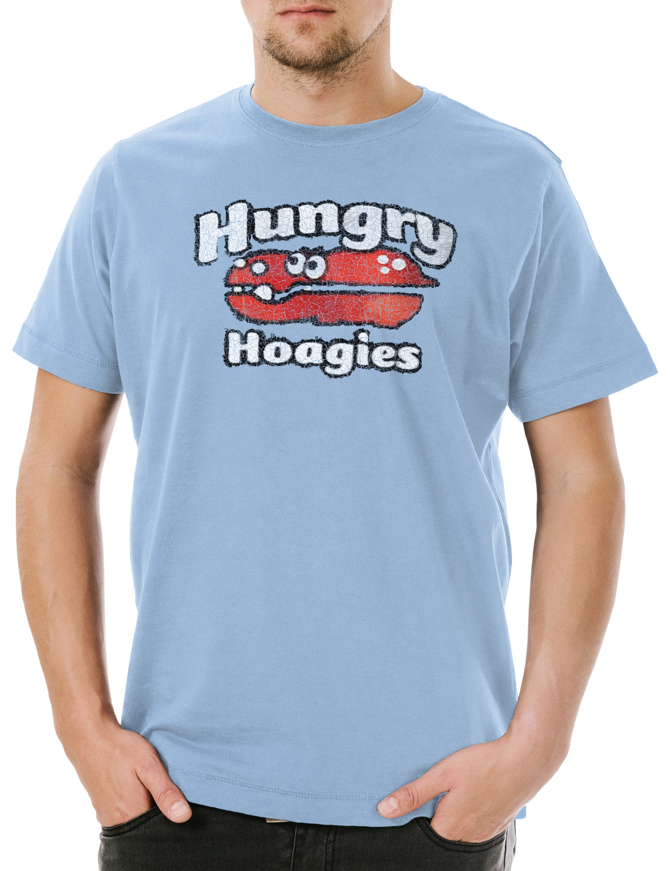 Print-Shirt Hungry Hoagies Herren T-Shirt Bad Weihnachtsmann Santa X-Mas Christmas